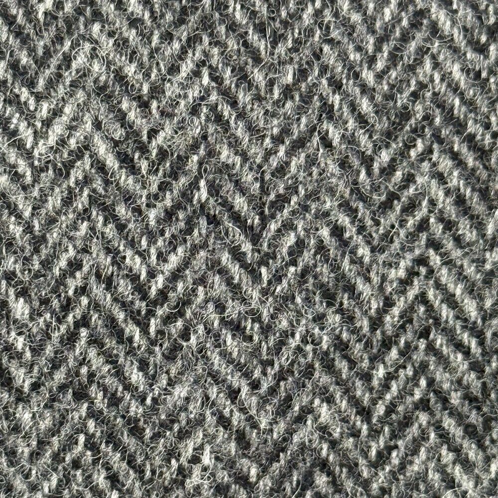 NEW J Crew Fiona Jacket Blazer Women 0 P Gray Wool Herringbone Ruffle Academia - Picture 4 of 10